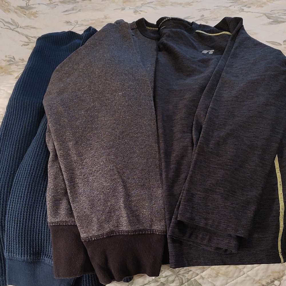 Bundle Of Three Boys Long Sleeve Tops